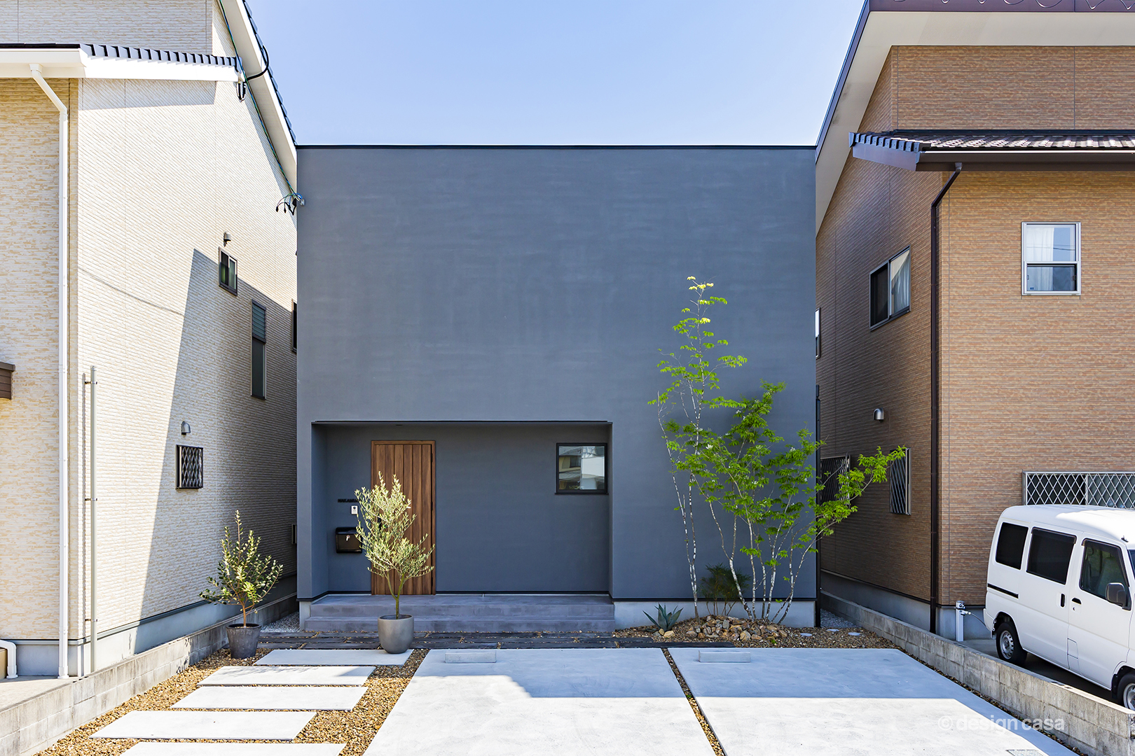 施工事例<br>コントラストハウス<br>建築家とつくる家 design casa