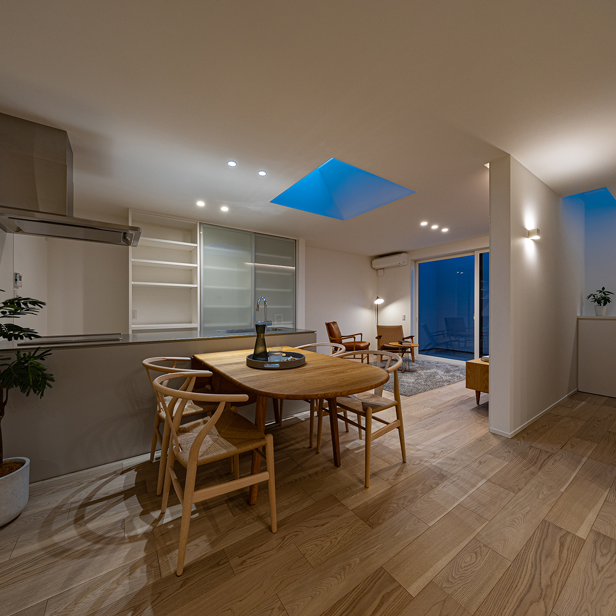 徹底的に無駄を省いた導線と暮らしやすさを追求した機能性